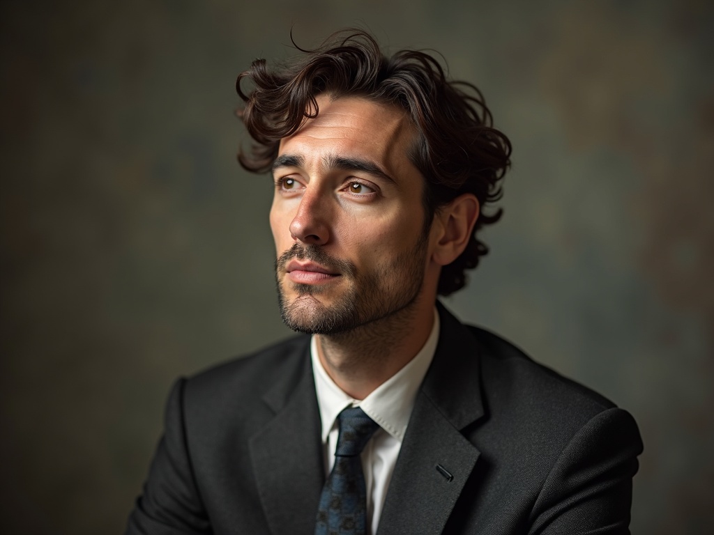 Sophisticated Elegance: A Modern Man's Portrait