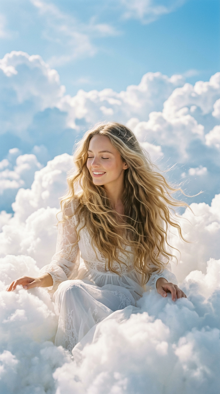 Ethereal Beauty in a Dreamy Sky